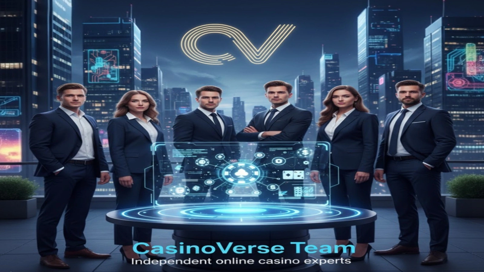 CasinoVerse review team at work
